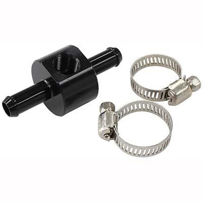 Inline Barb Adaptor With 1/8"  Port
