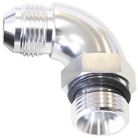 90° ORB to Male AN Full Flow Adapter - 0