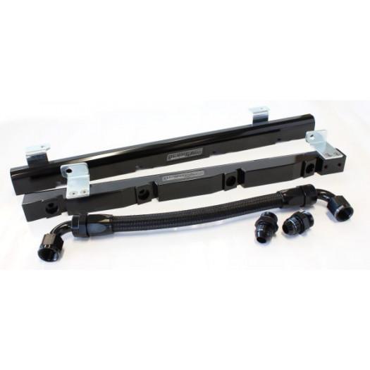 Billet EFI Fuel Rails (Black) Suit Holden 304-355 EFI V8