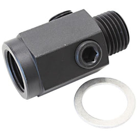 Steel Metric Extension with 1/8" Port