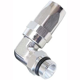 90° ORB Taper Swivel Hose End  BLUE/RED / SILVER - 0