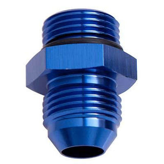 ORB to Straight AN Male Flare Adapters  BLUE