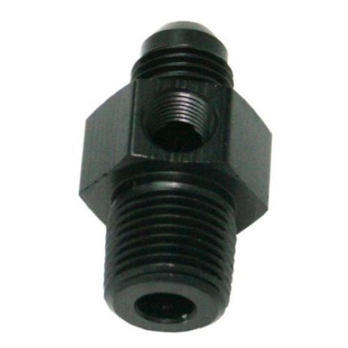 Male NPT To AN with 1/8" NPT Port Adapter