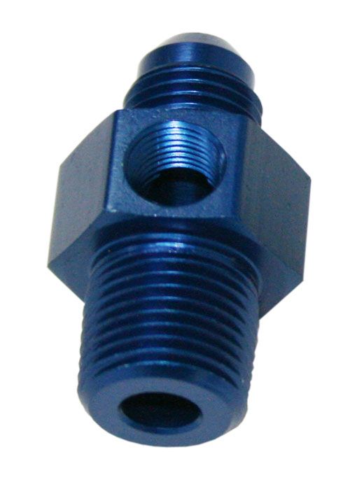 Male NPT To AN with 1/8" NPT Port Adapter - Overstocked