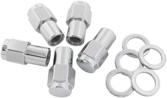 0.750" Shank Closed Chrome Wheel Nuts