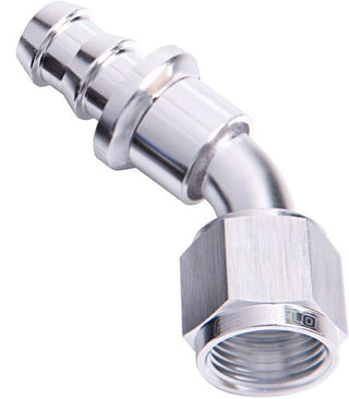 400 Series Push Lock 45° Hose End