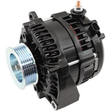 Aeroflow 185 AMP High Output Alternator - Black Finish