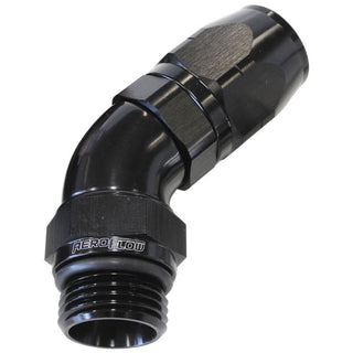 45° Male ORB Full Flow Swivel Hose End