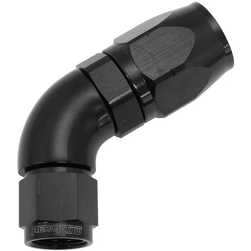 550 Series Cutter Style One Piece Swivel 60° Stepped Hose End -6AN to -8 Hose