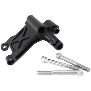 GM LS Billet Alternator Bracket to suit VE-VF Commodore Belt Line - Black