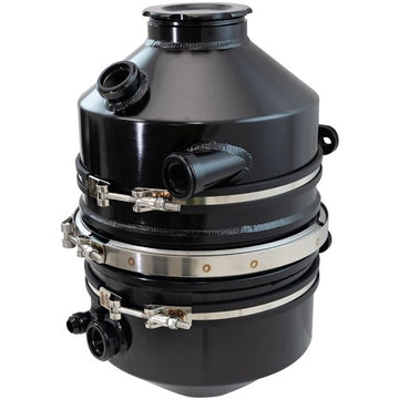 Aeroflow Dry Sump Tank - 11.3 Litre (3 Gallon), Black Finish