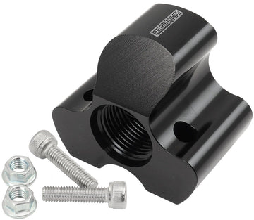 Aeroflow 4 Port Inline Distribution Block - Black Finish
