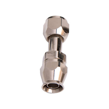 Chrome Plated Stainless Steel A/C Fittings No Charge Port - 0