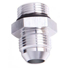 ORB to AN Male Flare Adapters - SILVER