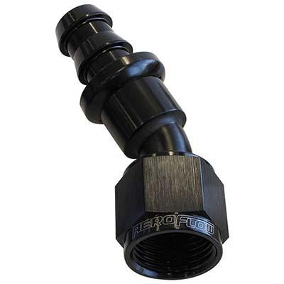 400 Series Push Lock 30° Hose End