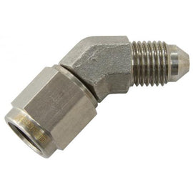 45° Female/Male Flare Swivel -4AN Stainless Steel