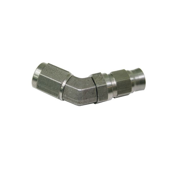 45° Stainless Steel Hose End