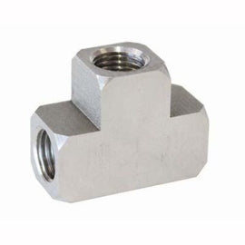 Stainless Steel Inverted Female T-Block  3 x 3/8"-24 inverted seat