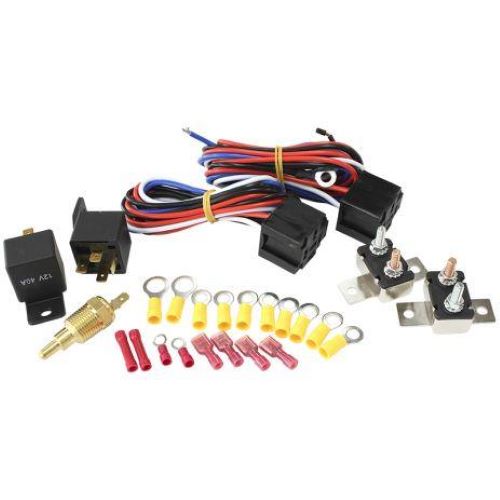 Dual Fan Relay and Wiring Harness Kit