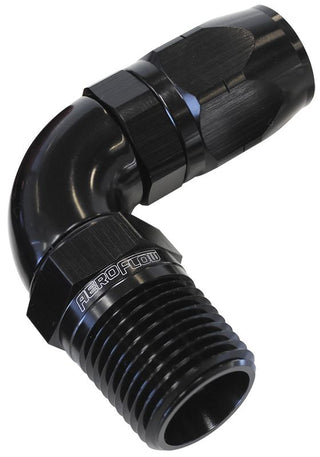 90° Male NPT Full Flow Swivel Hose End