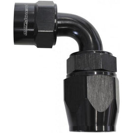 Kryptalon Series One Piece Full Flow Swivel 90° Hose End -8AN