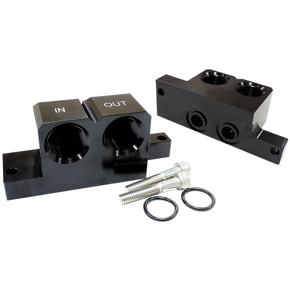 90° Oil Block Adapter - Overstocked