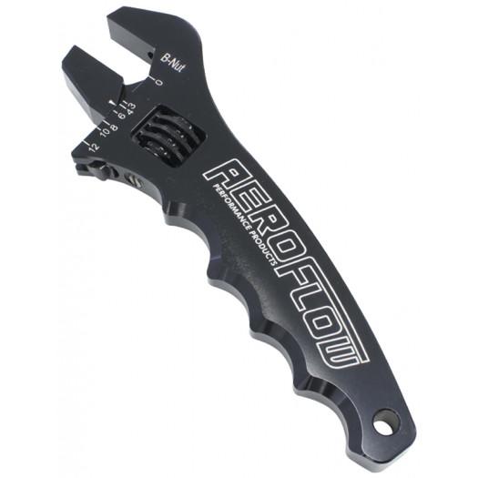 Adjustable Wrench Grip Spanner Black -3AN TO -12AN
