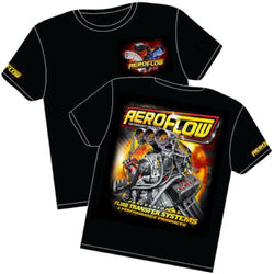 Aeroflow 'Nitro Hemi' Black T-Shirt