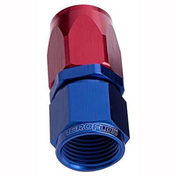100 Series - Straight Hose Ends - Blue & Silver - 0