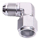 90° Female/Male Flare Swivel  BLUE & SILVER-1