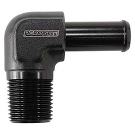 Male NPT to AN Barb 90° Adapter 1/2" to -10AN Hose