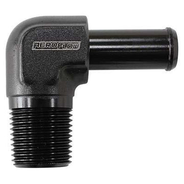 Male NPT to AN Barb 90° Adapter 1/2" to -10AN Hose