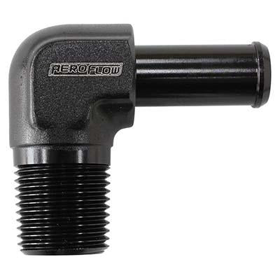 Male NPT to AN Barb 90° Adapter 1/2" to -10AN Hose